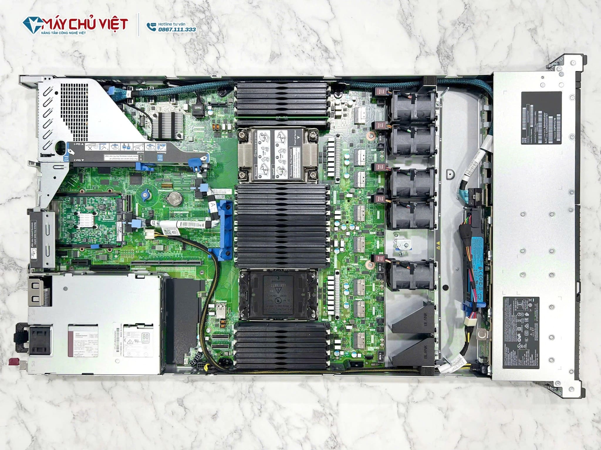 Máy chủ HPE ProLiant DL360 Gen11 Hinh 3 May Chu Hpe Proliant Dl360 Gen11